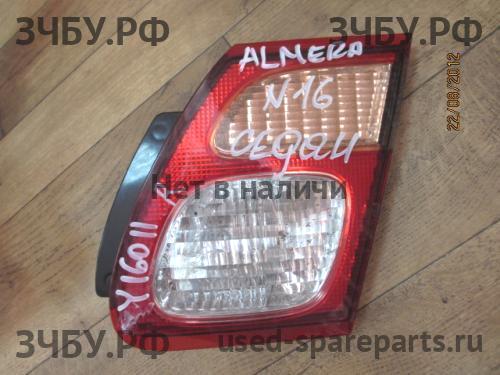Nissan Almera 16 Фонарь правый