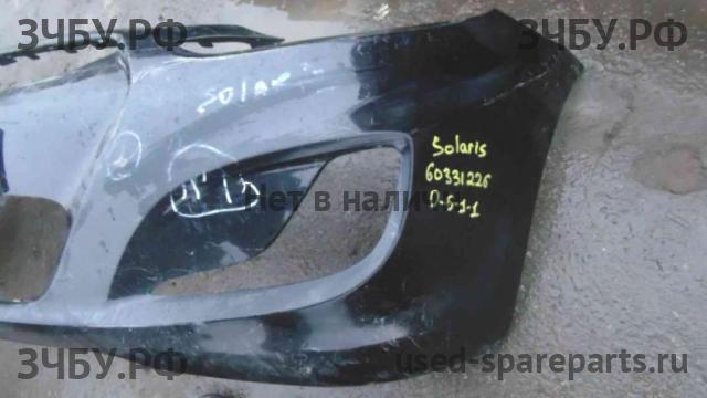 Hyundai Solaris 1 Бампер передний