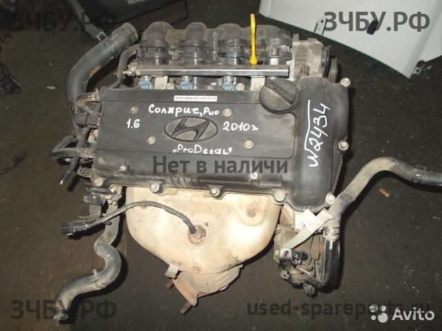 Hyundai Solaris 1 Двигатель (ДВС)