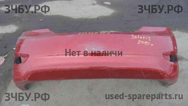 Hyundai Solaris 1 Бампер задний