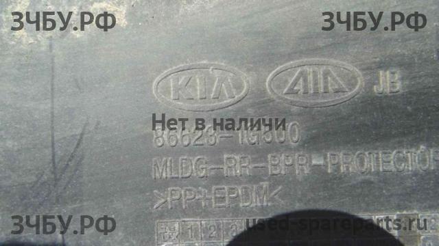 KIA Rio 2 Накладка заднего бампера