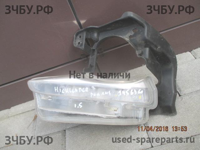 Toyota Highlander 3 Фонарь габаритный