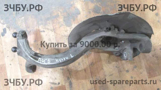 Audi A6 [C6] Кулак поворотный передний левый (со ступицей)