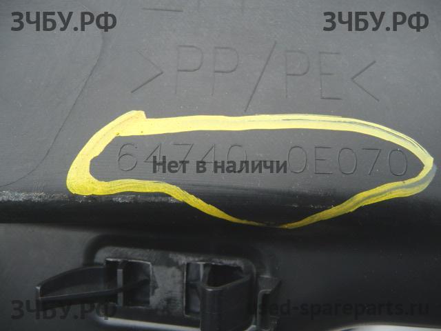 Toyota Highlander 3 Обшивка багажника