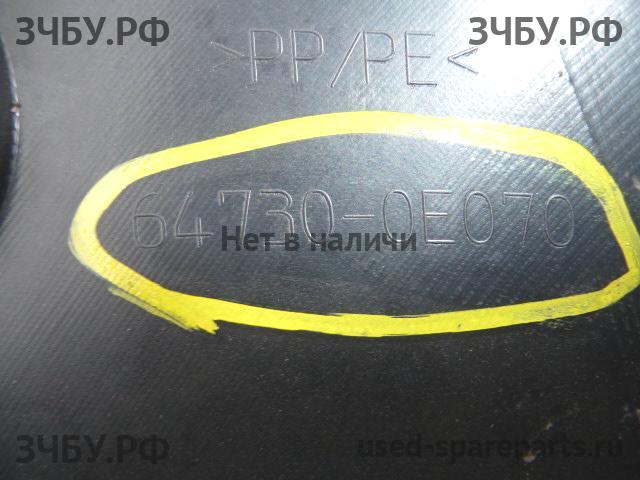 Toyota Highlander 3 Обшивка багажника