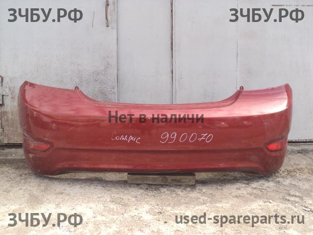 Hyundai Solaris 1 Бампер задний