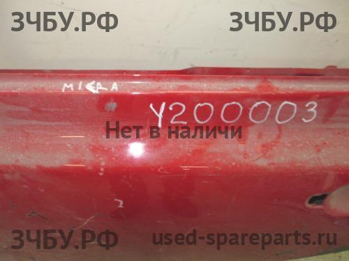 Nissan Micra K12 Дверь задняя левая