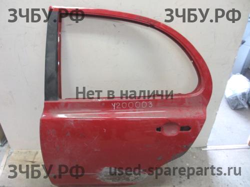 Nissan Micra K12 Дверь задняя левая