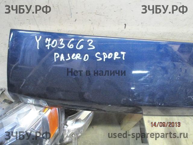 Mitsubishi Pajero/Montero Sport 2 (KH) Накладка на дверь багажника