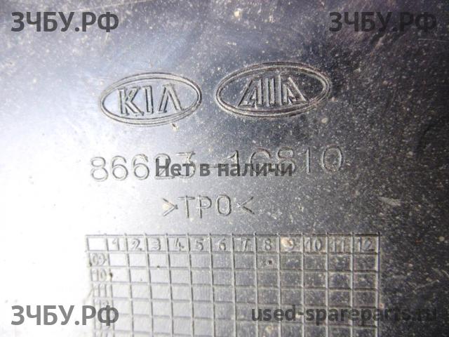 KIA Rio 2 Юбка заднего бампера