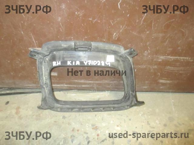 KIA Sorento 2 Рамка противотуманной фары правой