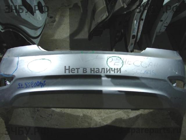 Hyundai Solaris 1 Бампер задний