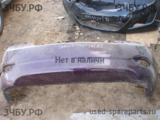 Hyundai Solaris 1 Бампер задний