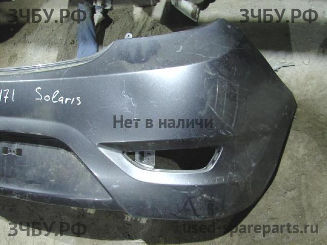 Hyundai Solaris 1 Бампер задний
