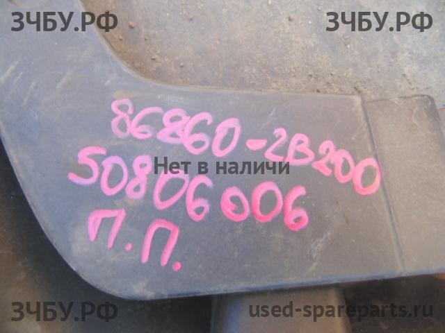 Hyundai Santa Fe 2 (CM) Брызговик задний левый