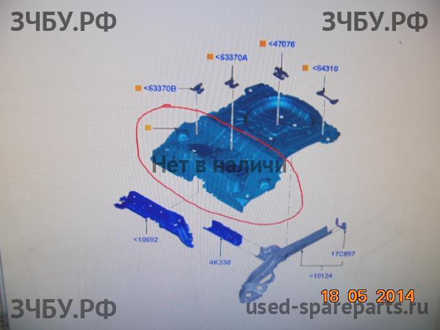 Ford Focus 3 Пол багажника