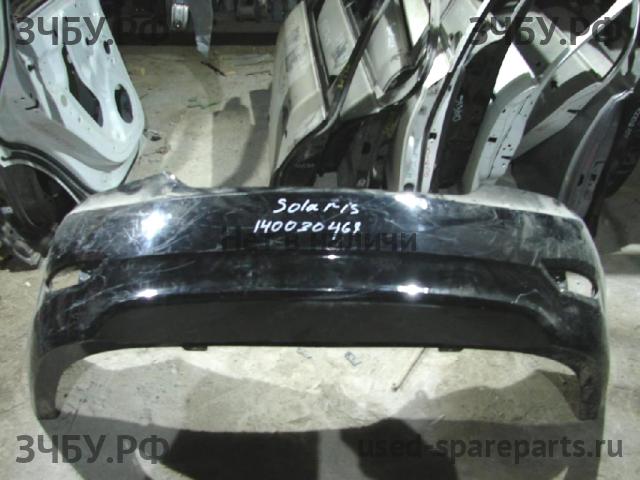 Hyundai Solaris 1 Бампер задний