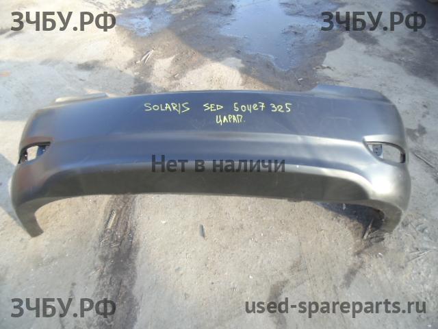 Hyundai Solaris 1 Бампер задний