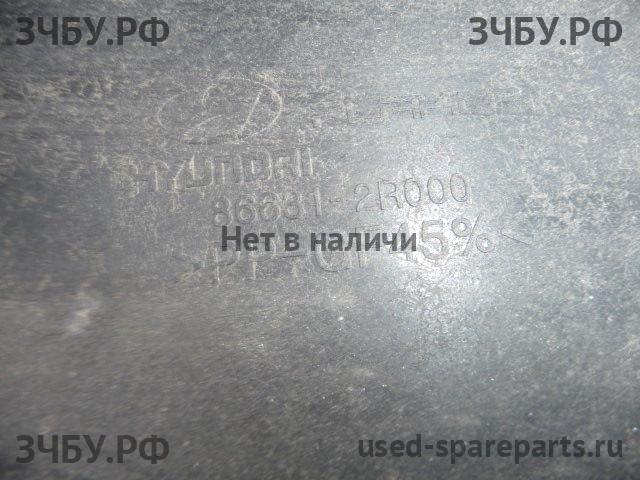 Hyundai i30 (1) [FD] Усилитель бампера задний