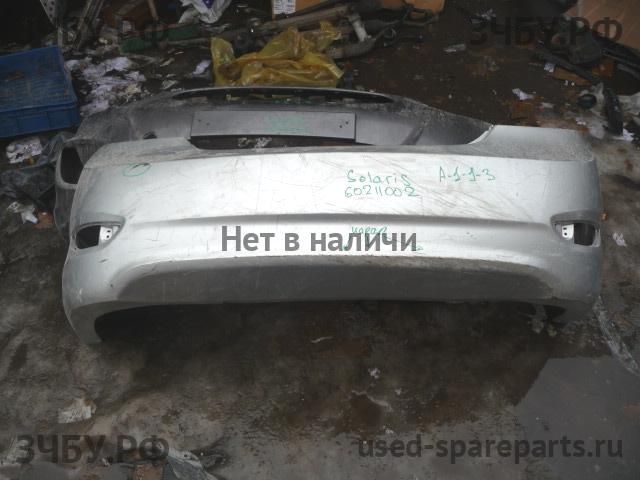 Hyundai Solaris 1 Бампер задний