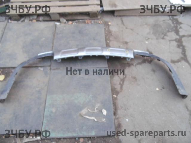 Hyundai Santa Fe 2 (CM) Юбка заднего бампера