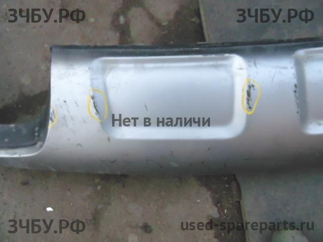 Hyundai Santa Fe 2 (CM) Юбка заднего бампера