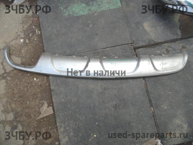 Hyundai Santa Fe 3 Накладка заднего бампера