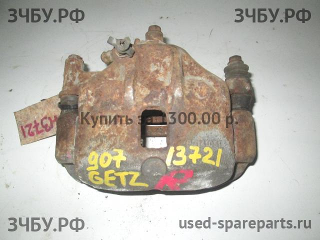 Hyundai Getz Суппорт передний правый (в сборе со скобой)