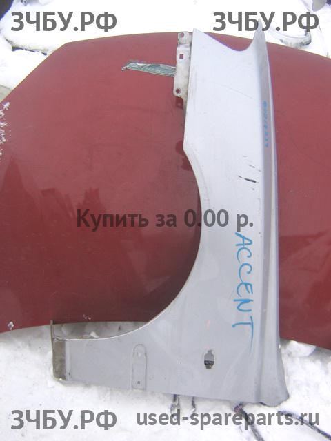 Hyundai Accent 2 Крыло переднее левое
