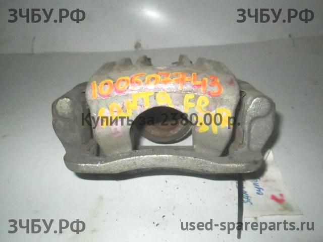 Hyundai Santa Fe 2 (CM) Суппорт задний правый (в сборе со скобой)