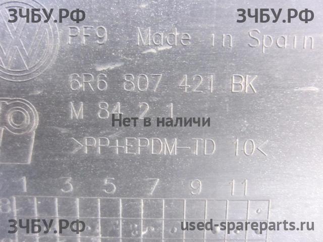 Volkswagen Polo 5 (HB) Бампер задний