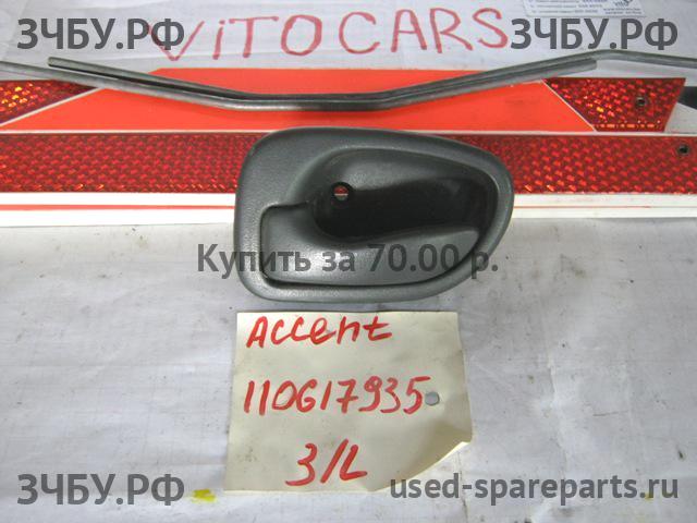 Hyundai Accent 1 Ручка двери внутренняя задняя левая