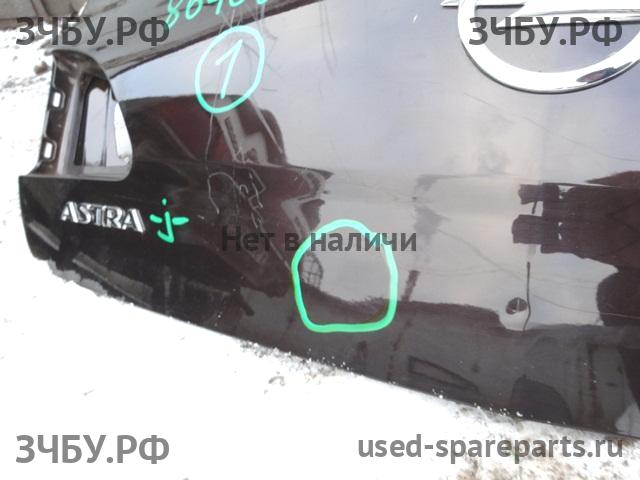 Opel Astra J Крышка багажника