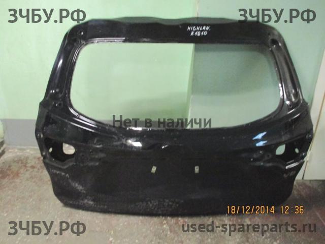 Toyota Highlander 3 Дверь багажника