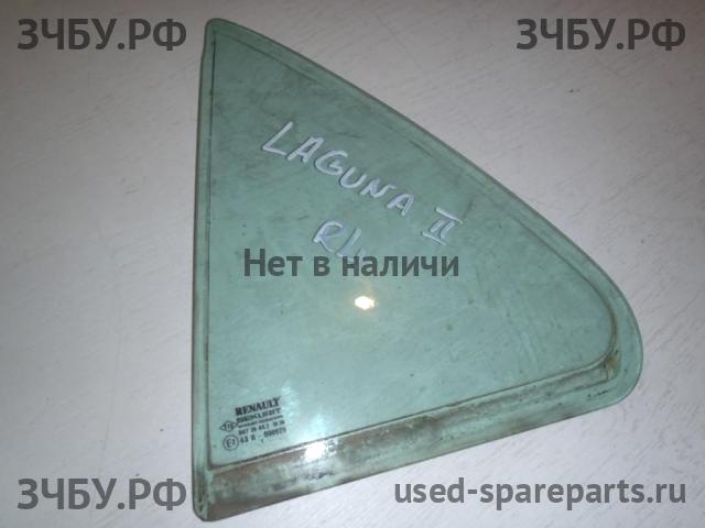Renault Laguna 2 Стекло двери задней левой
