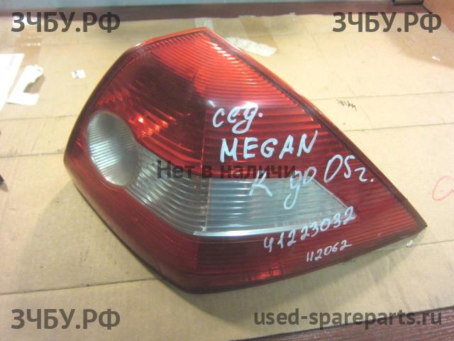 Renault Megane 2 Фонарь правый