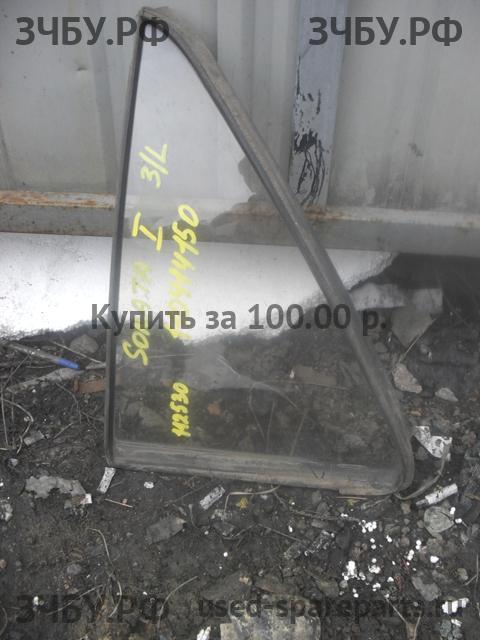 Hyundai Sonata 1 Стекло двери задней левой (форточка)