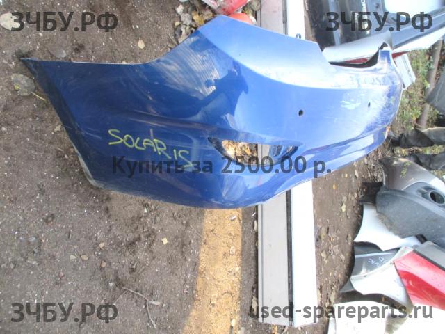 Hyundai Solaris 1 Бампер задний