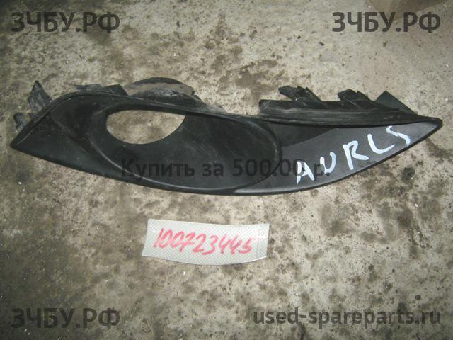 Toyota Auris 1 (E150) Молдинг бампера