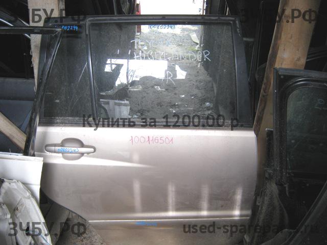 Toyota Highlander 1 Стекло двери задней правой (форточка)