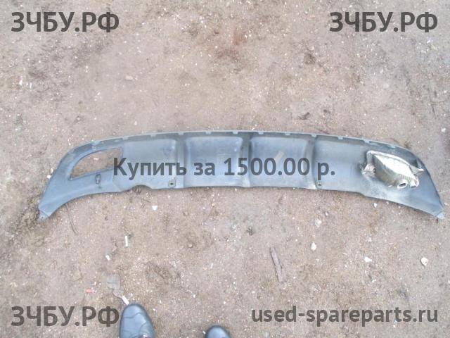 KIA Rio 2 Юбка заднего бампера