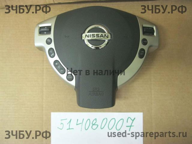 Nissan Qashqai (J10) Подушка безопасности водителя (в руле)