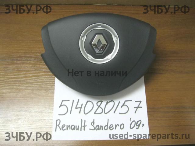 Renault Sandero 1 Подушка безопасности водителя (в руле)
