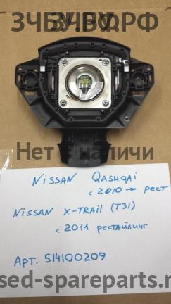 Nissan Qashqai (J10) Подушка безопасности водителя (в руле)