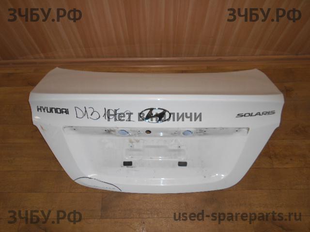 Hyundai Solaris 1 Крышка багажника