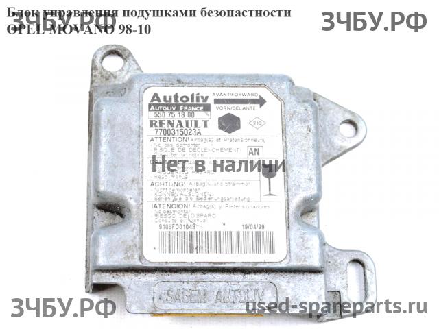 Opel Movano A Блок управления ABS
