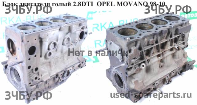 Opel Movano A Двигатель (ДВС)
