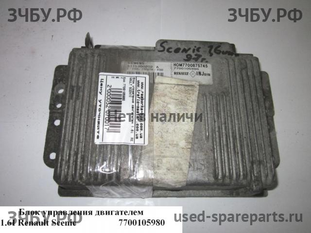 Renault Scenic 1 [JA] Блок управления двигателем