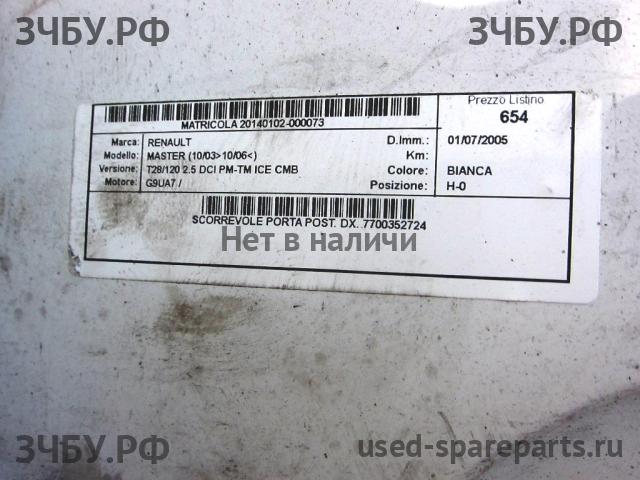 Renault Master 2 Дверь сдвижная правая