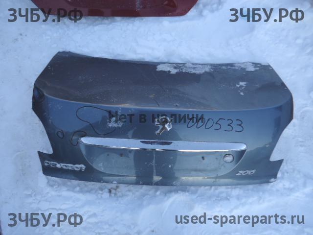 Peugeot 206 Крышка багажника